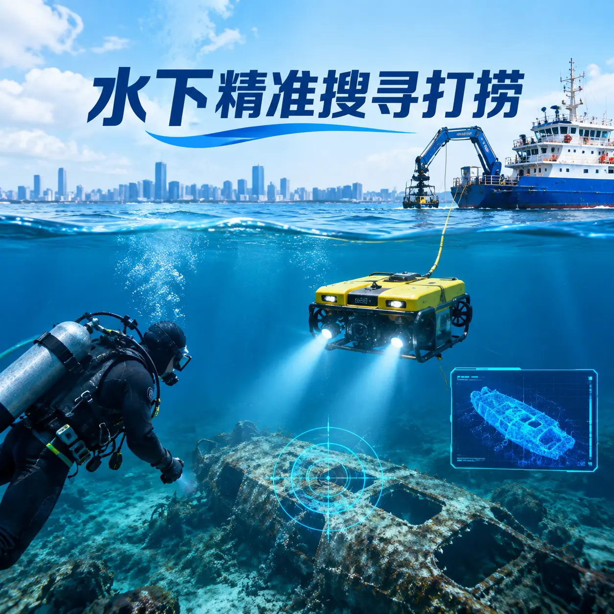 城口水下精准搜寻打捞